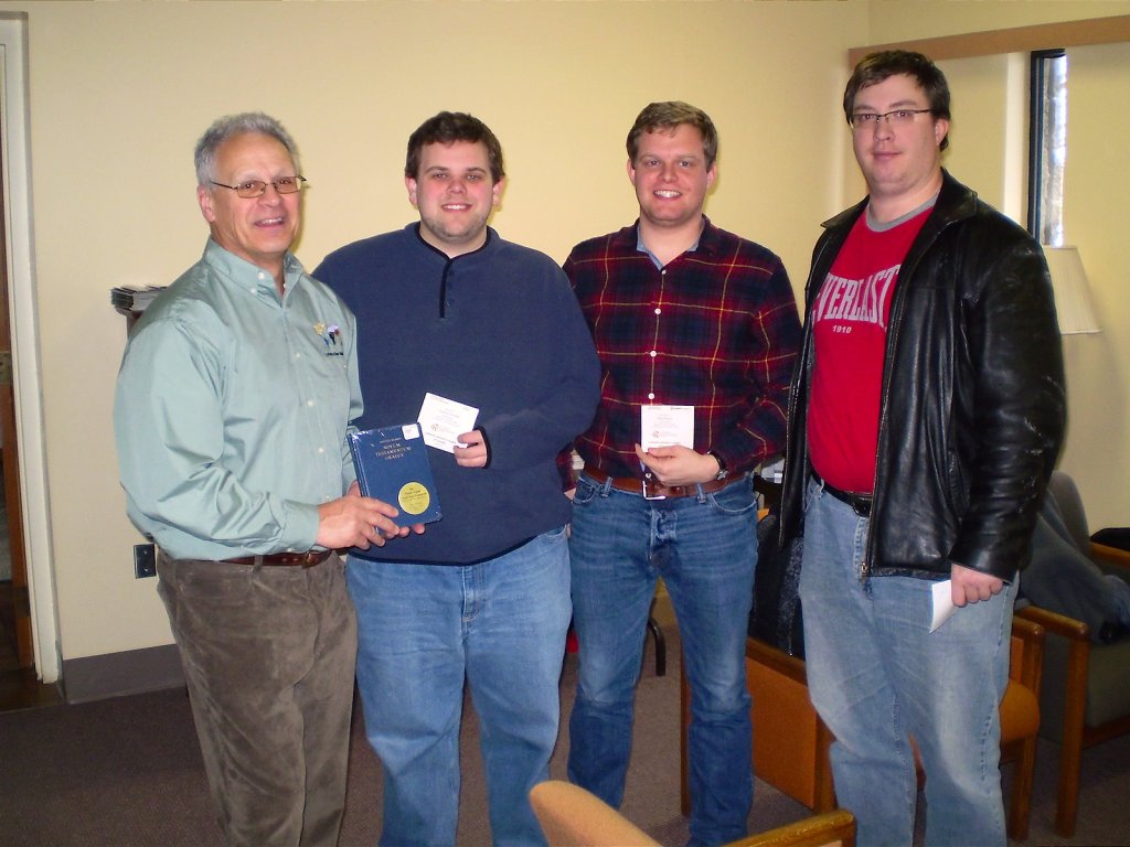 (l to r) Stephen Klinck, Andrew Cottrill, Paul Schulz, Shaun Grohn (absent: Christian MacLeod)