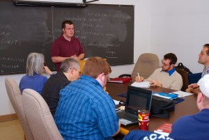 Douglas Zahner presents to the Loehe class