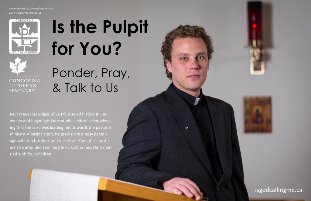 Is the Pulpit for You?