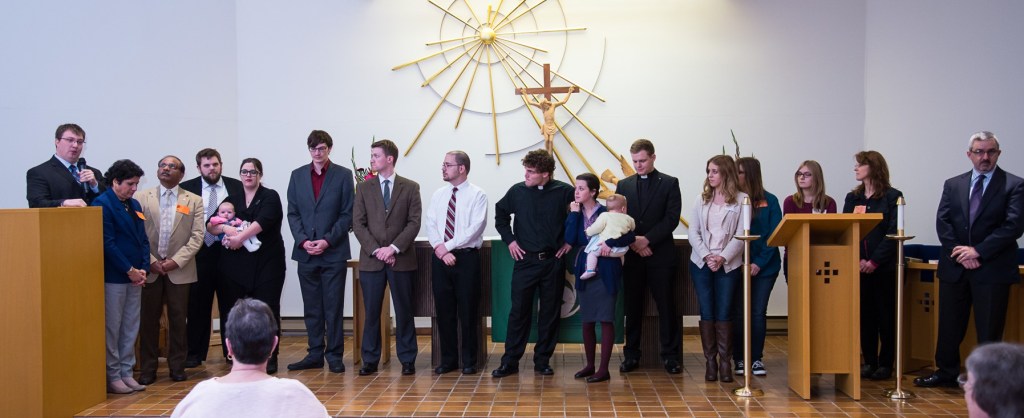 Students and families introduce themselves