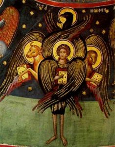 Tetramorph meteora (Seraphim, Gospels)